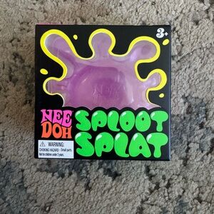 NEW NeeDoh Sploot Splat Pink Stress Toy